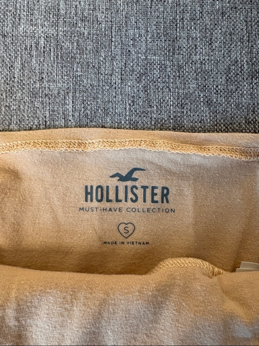 Hollister Beige Ruched Bustier Cami with Adjustable Straps - Picture 2 of 3